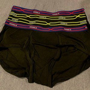 Hanes X-Temp briefs Size 2XL - 4 Pairs Black